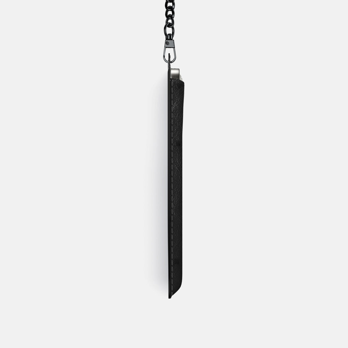 Crossbody Bag For iPhone 18 Pro In Ostrich -4 | Black-Black