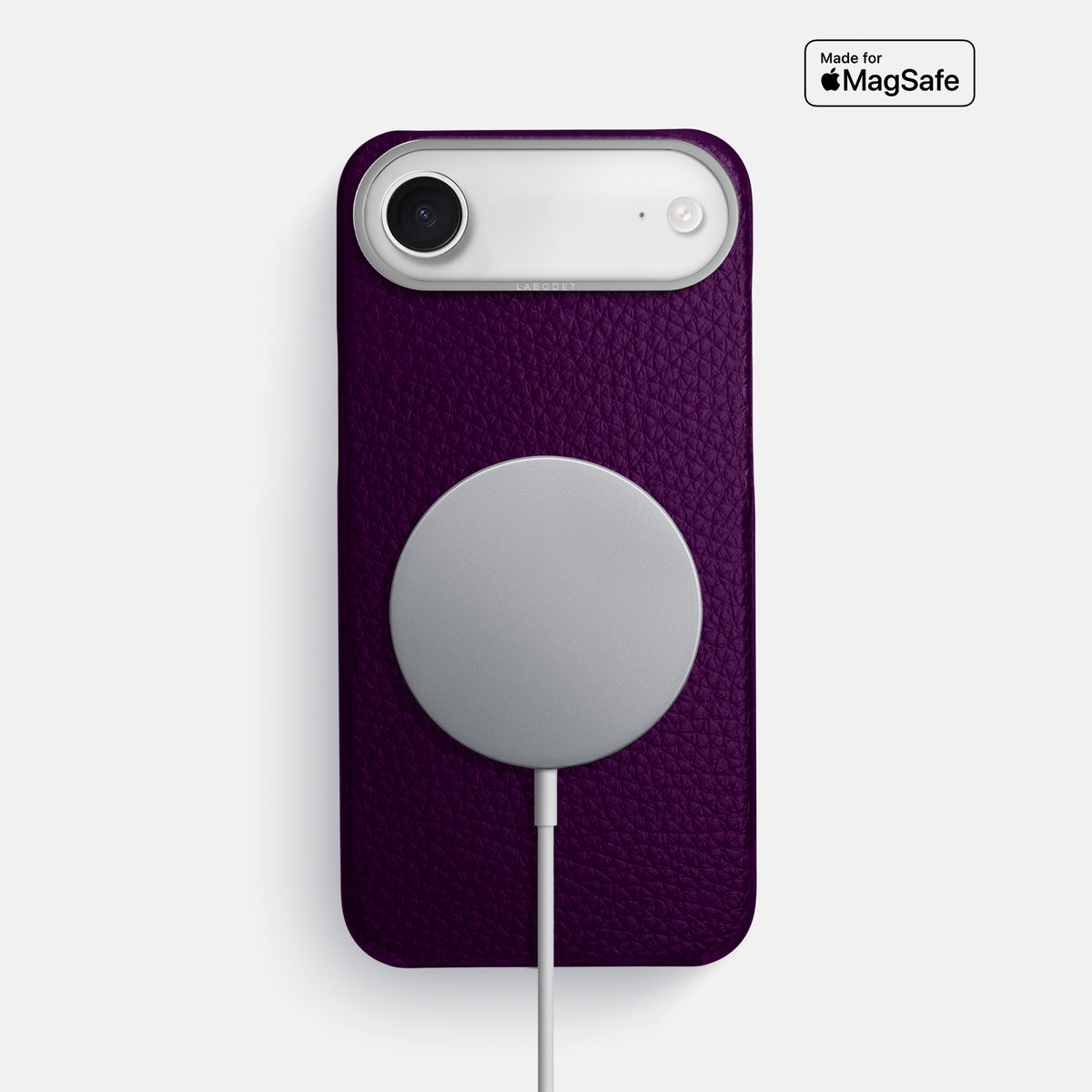Classic Case For iPhone 17 Air In Calf -5 | Violet-Steel