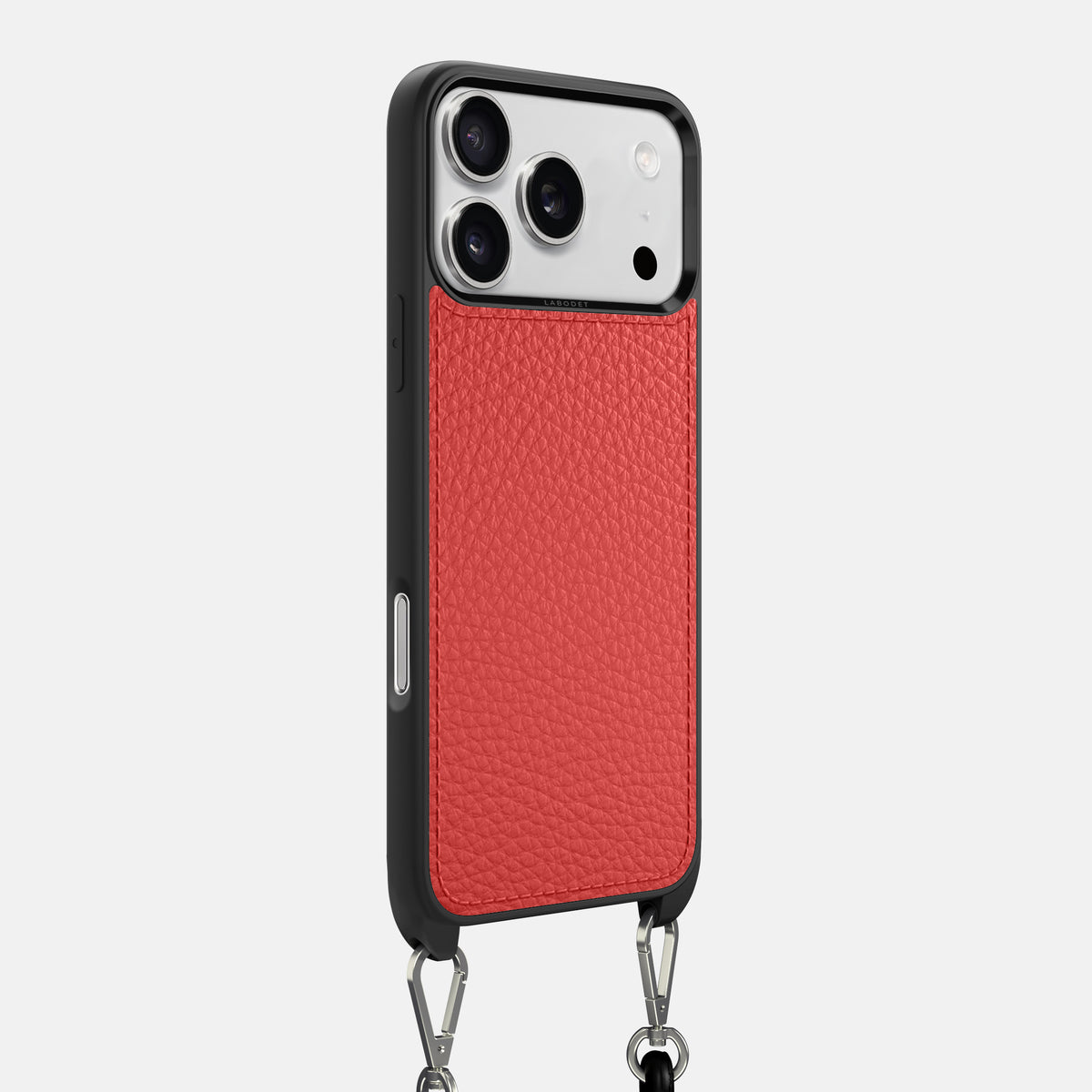 Crossbody Sport Case For iPhone 17 Pro Max In Calf -2 | Red