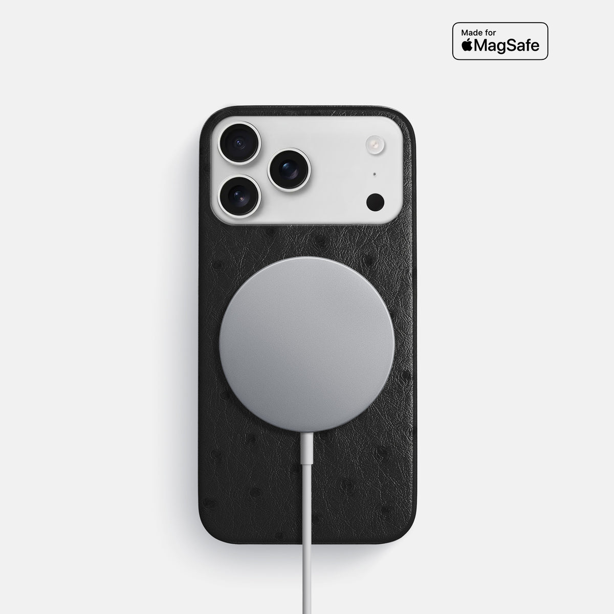 Slim Case For iPhone 17 Pro In Ostrich -5 | Black