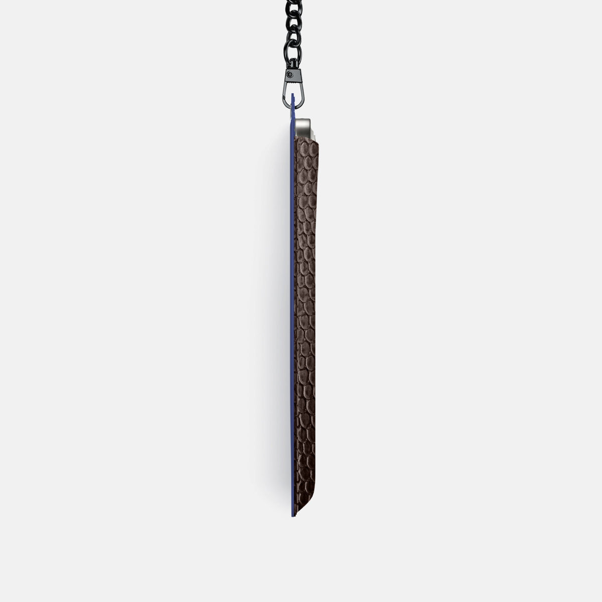 Crossbody Bag For iPhone 18 Pro In Lizard -4 | Brown-Black
