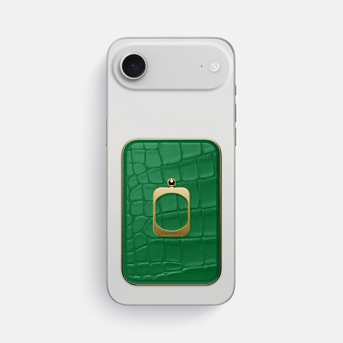 MagSafe Ring For iPhone 17 Air In Alligator -1 | Forest-Green-Gold