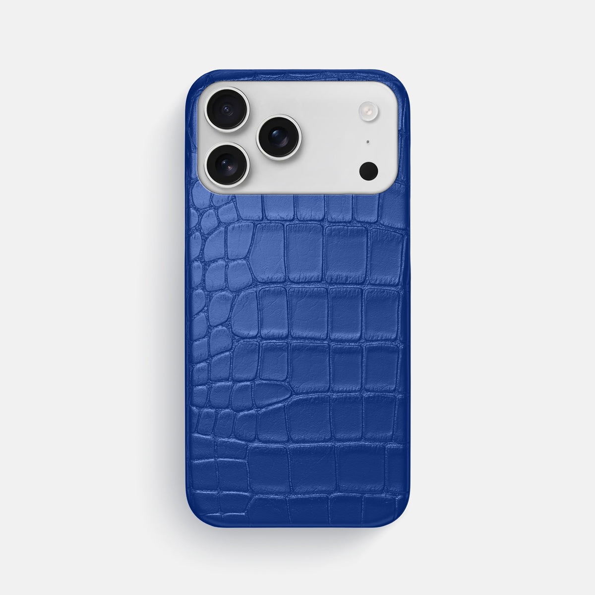 Slim Case For iPhone 17 Pro Max In Alligator -1 | Royal-Blue