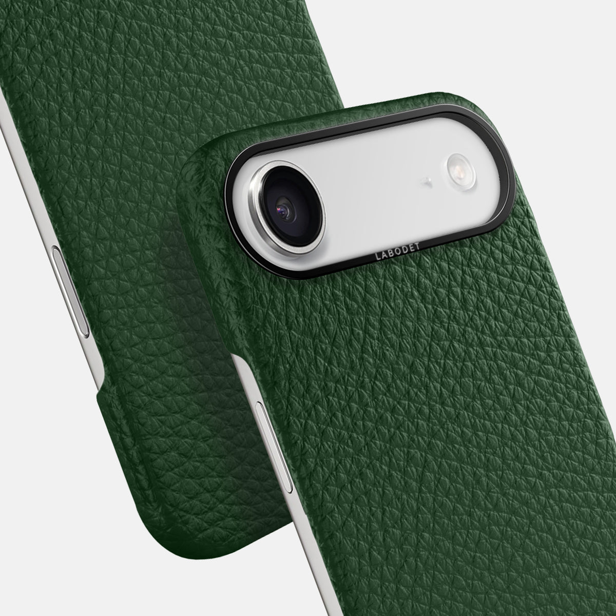 Classic Case For iPhone 17 Air In Calf -6 | Dark-Green-Black