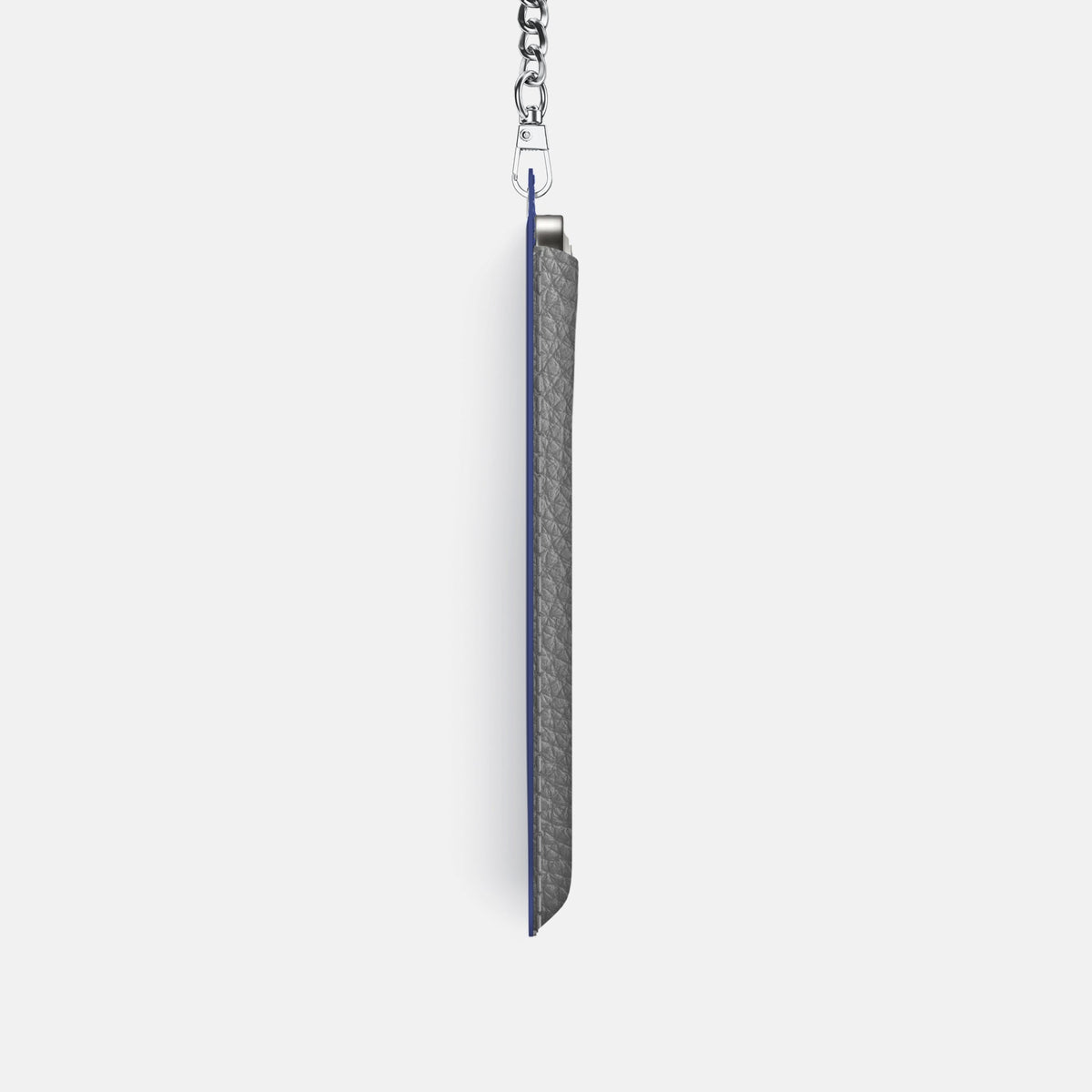 Crossbody Bag For iPhone 18 Pro In Calf -4 | Souris-Steel