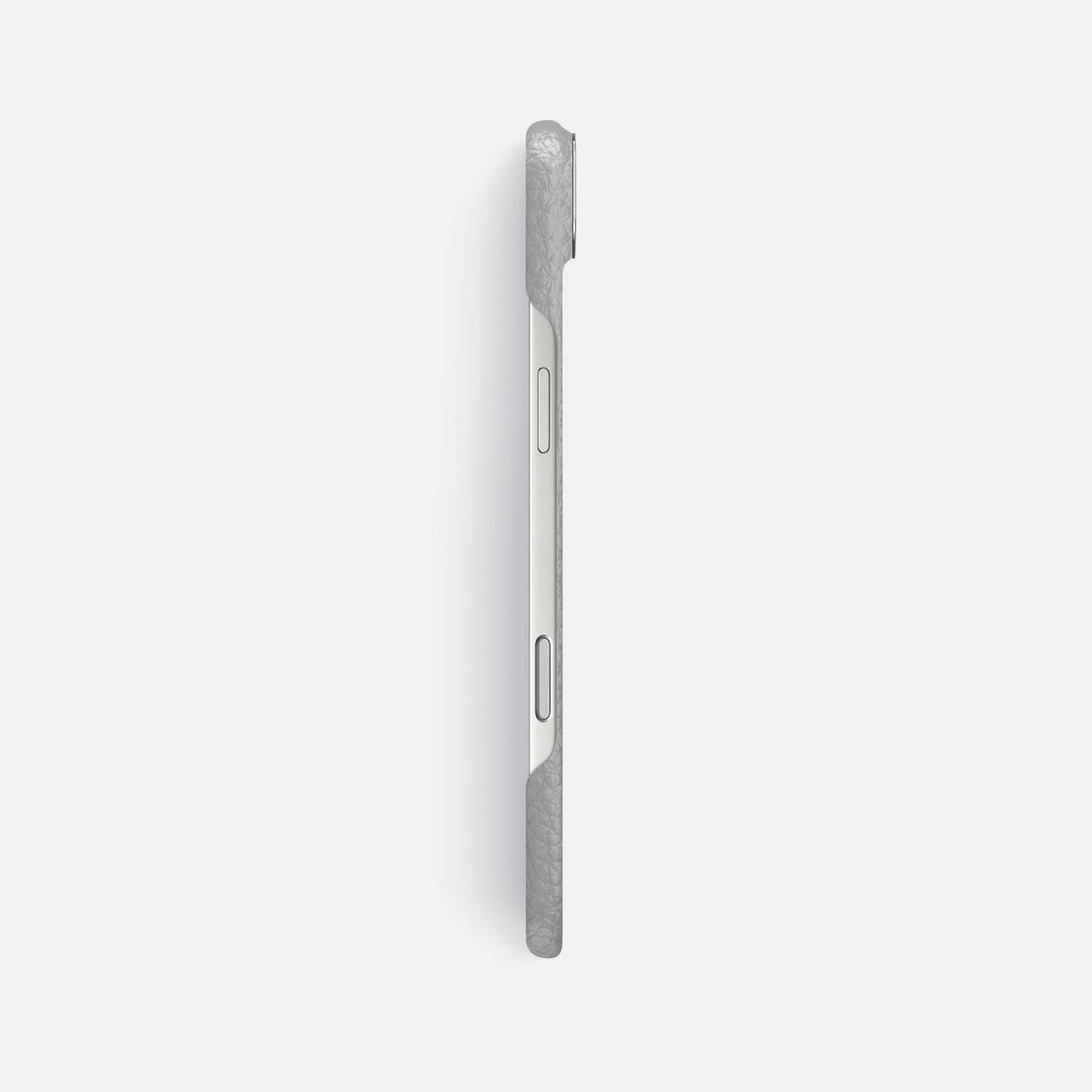 Classic Case For iPhone 17 Air In Calf -3 | Nuage-Steel