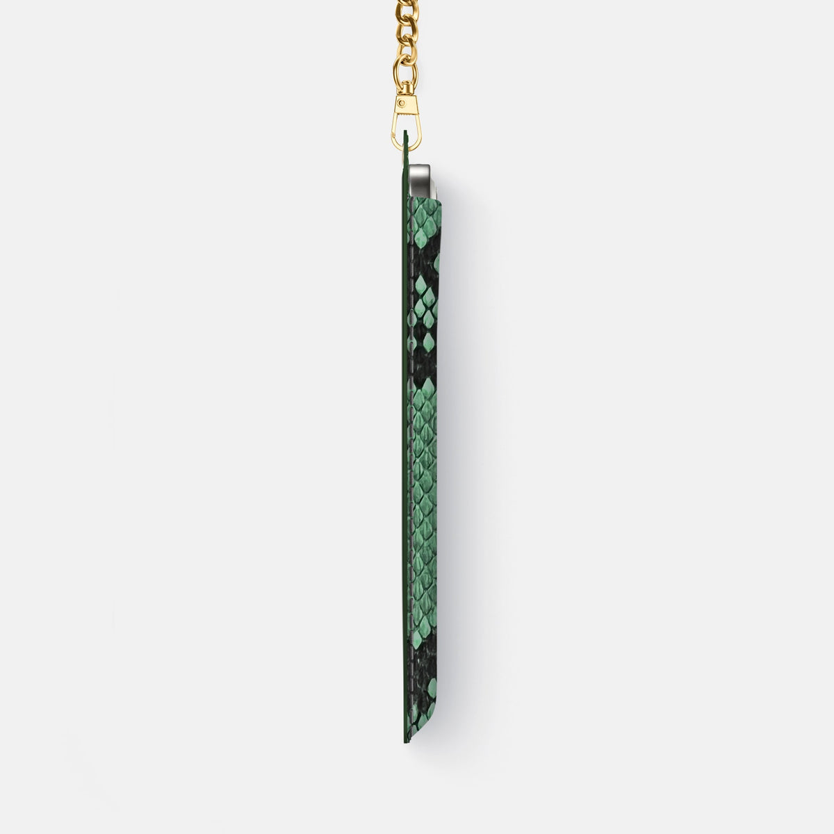 Crossbody Bag For iPhone 18 Pro Max In Deluxe Python -4 | Forest-Green-Gold