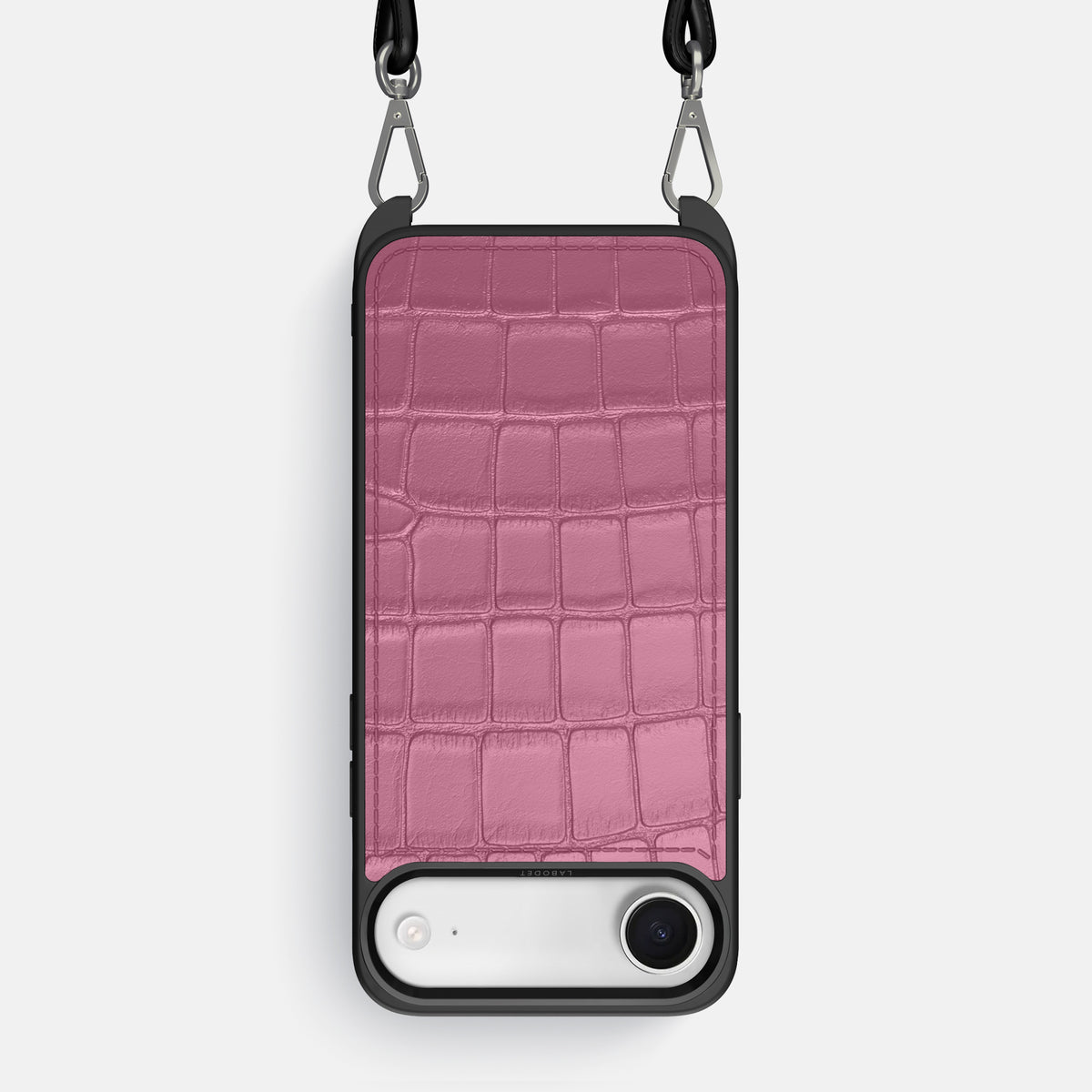 Crossbody Sport Case For iPhone 17 Air In Alligator -1 | Pink-Lagoon