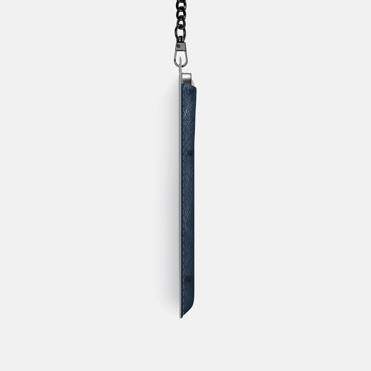Crossbody Bag For iPhone 17 Pro In Ostrich -4 | Navy-Blue-Black