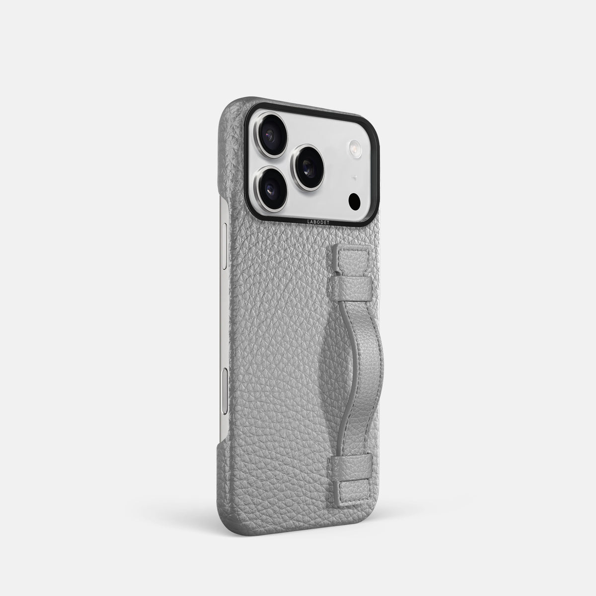 Handle Case For iPhone 17 Pro In Calf -2 | Nuage-Black