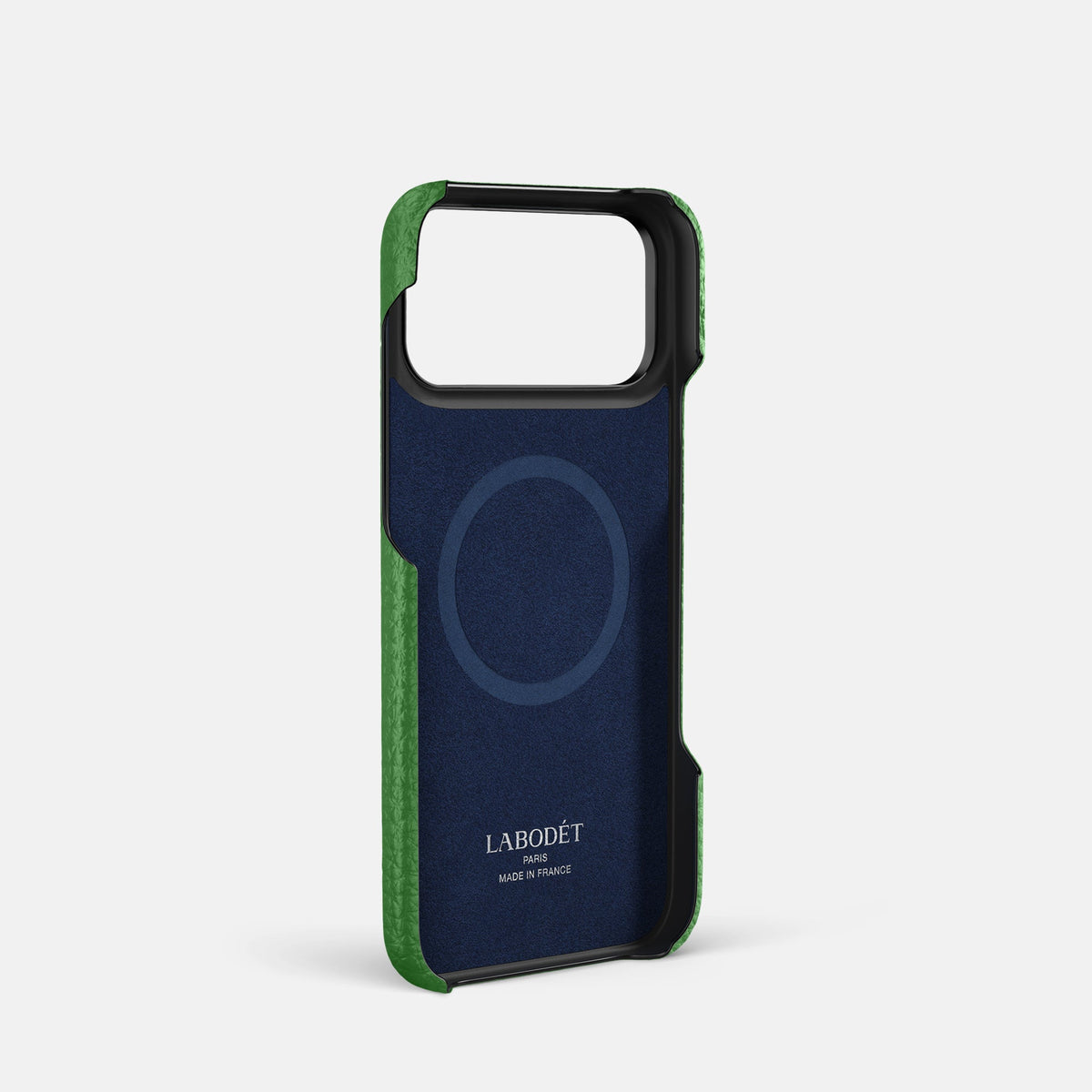 Classic Case For iPhone 18 Pro In Calf -4 | Herb-Black