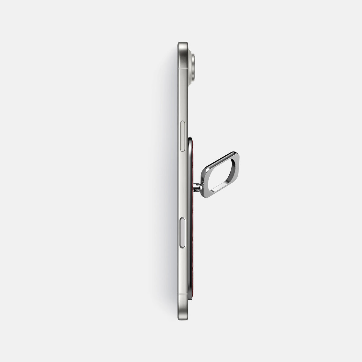 MagSafe Ring For iPhone 17 Air In Calf -3 | Bordeaux-Steel