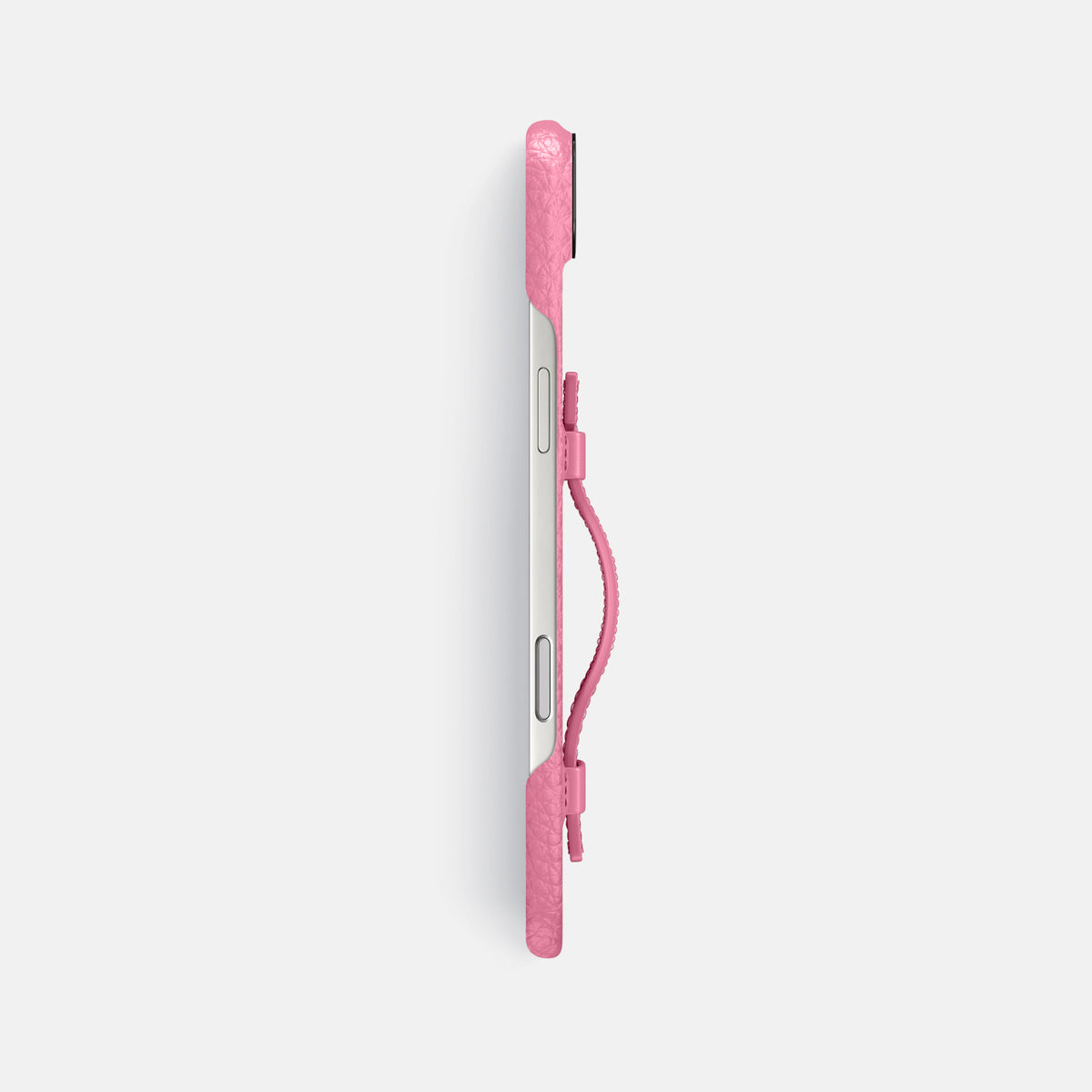 Handle Case For iPhone 17 Air In Calf -3 | Pink-Black