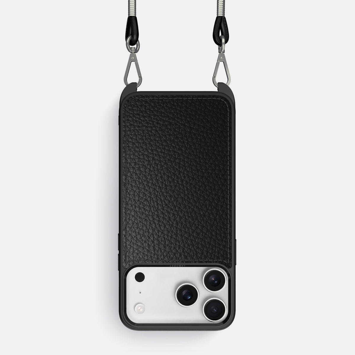 Crossbody Sport Case For iPhone 17 Pro In Calf -1 | Black