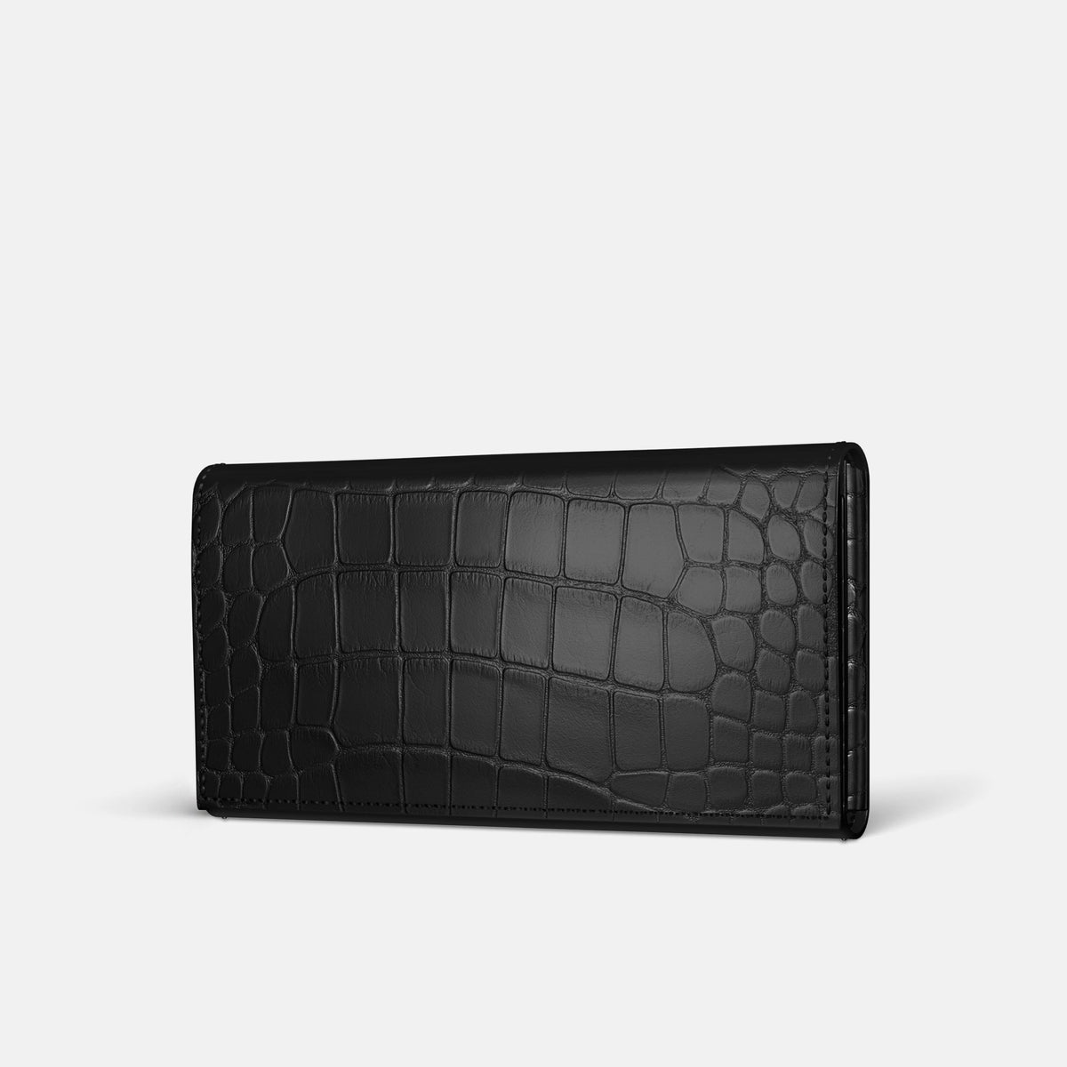 Wallet Case For iPhone 18 Pro In Alligator -1 | Black