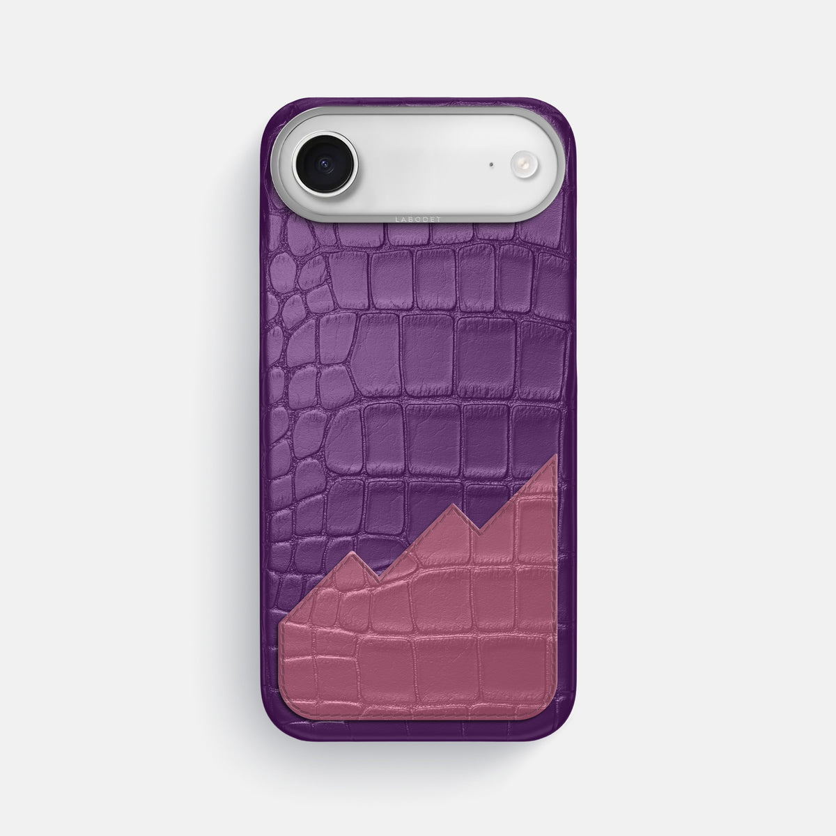 Classic Case With UpOnly For iPhone 17 Air In Alligator -1 | Purple-Steel