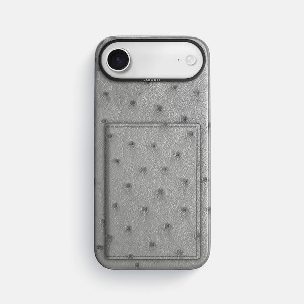 Bi-Fold Case For iPhone 17 Air In Ostrich
