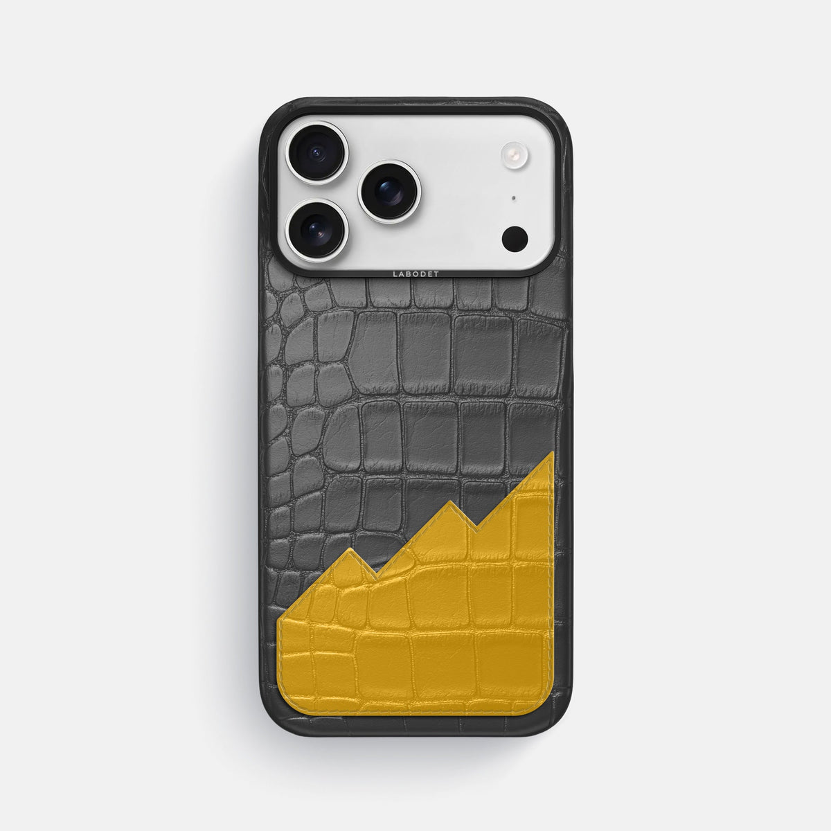 Classic Case With UpOnly For iPhone 18 Pro Max In Alligator -1 | Grey-Black