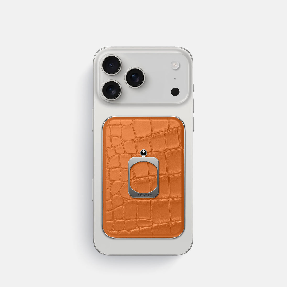 MagSafe Ring For iPhone 17 Pro In Alligator -1 | Orange-Steel