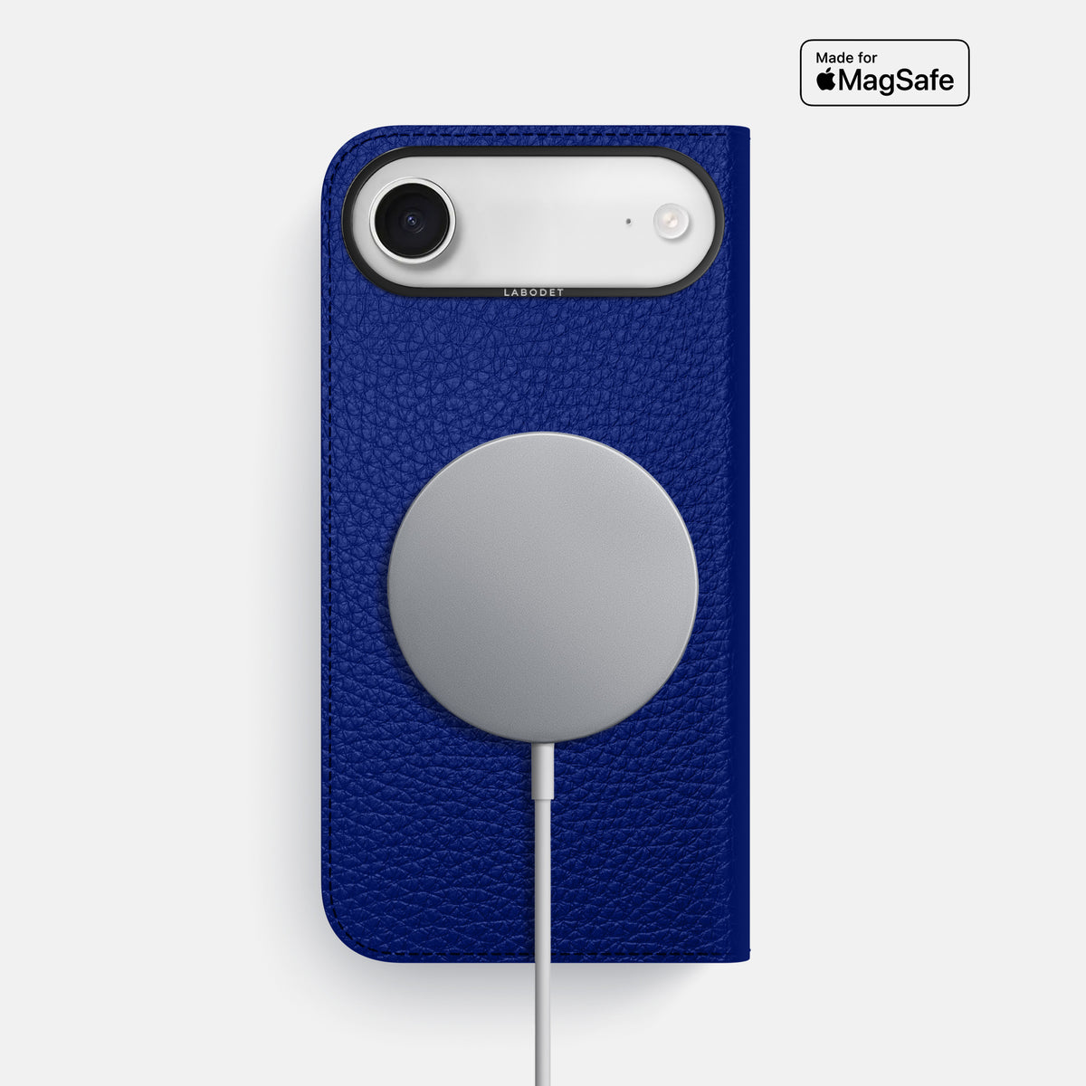 Folio Case For iPhone 17 Air In Calf -3 | Royal-Blue-Black