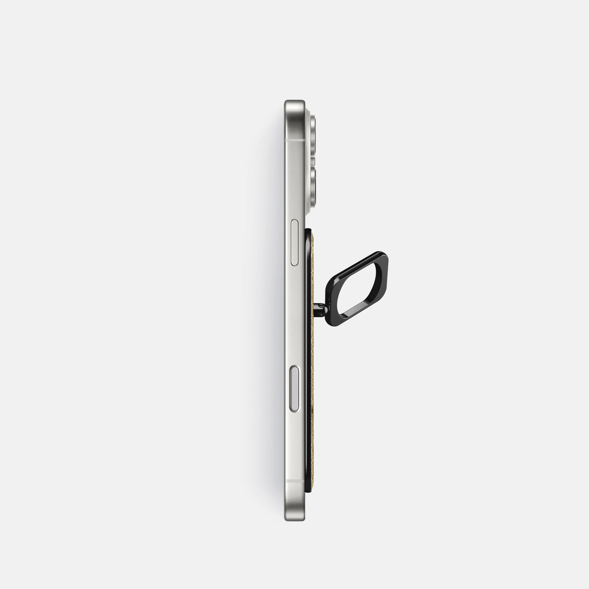 MagSafe Ring For iPhone 17 Pro In Ostrich -3 | Desert-Sand-Black
