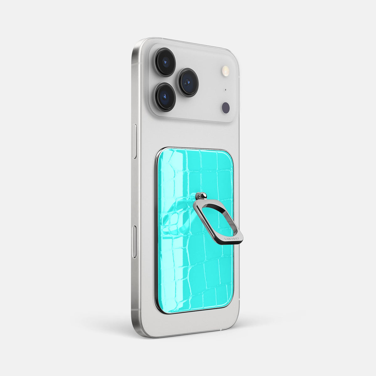 MagSafe Ring For iPhone 18 Pro Max In Shiny Alligator -1 | Mint-Steel