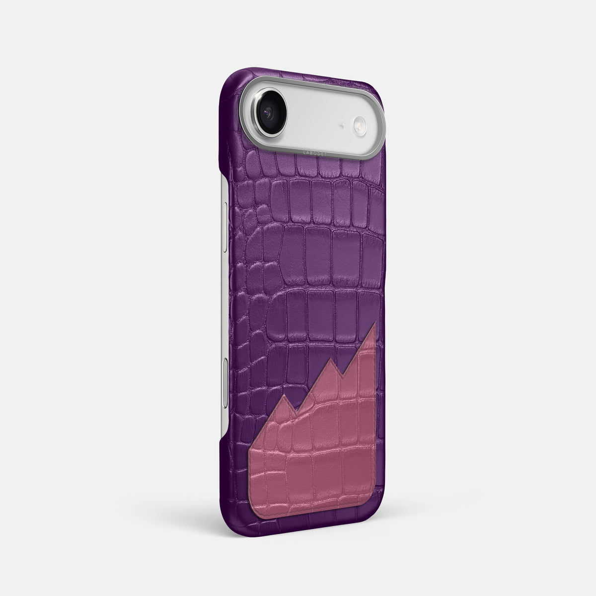 Classic Case With UpOnly For iPhone 17 Air In Alligator -2 | Purple-Steel