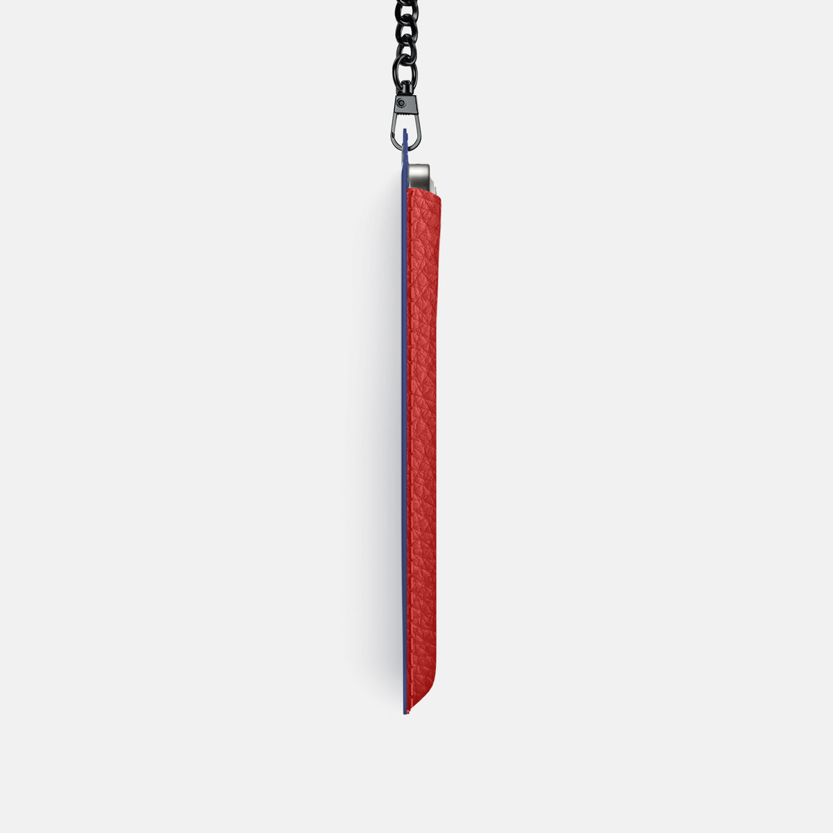 Crossbody Bag For iPhone 17 Pro In Calf -4 | Red-Black