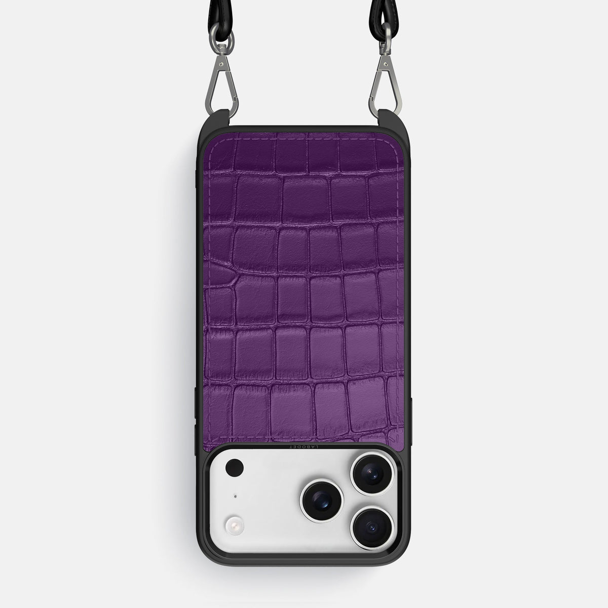 Crossbody Sport Case For iPhone 18 Pro Max In Alligator -1 | Purple