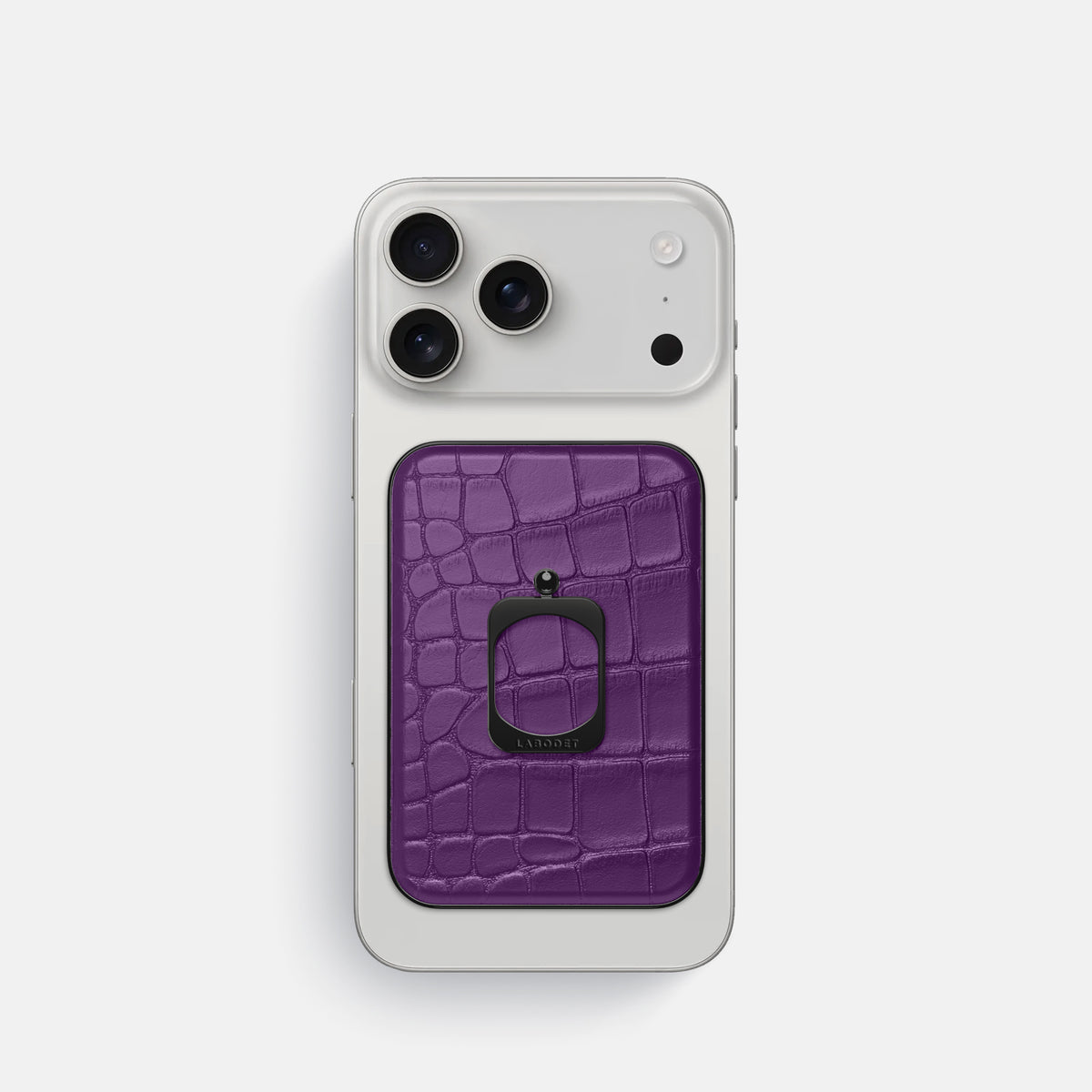 MagSafe Ring For iPhone 17 Pro In Alligator -1 | Purple-Black