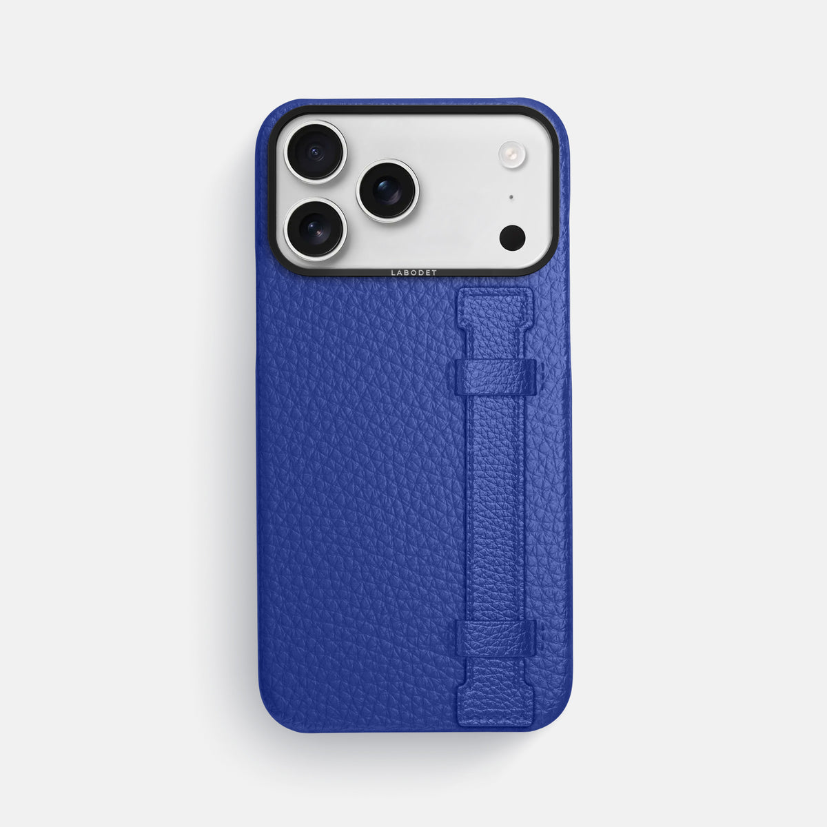 Handle Case For iPhone 17 Pro Max In Calf -1 | Royal-Blue-Black