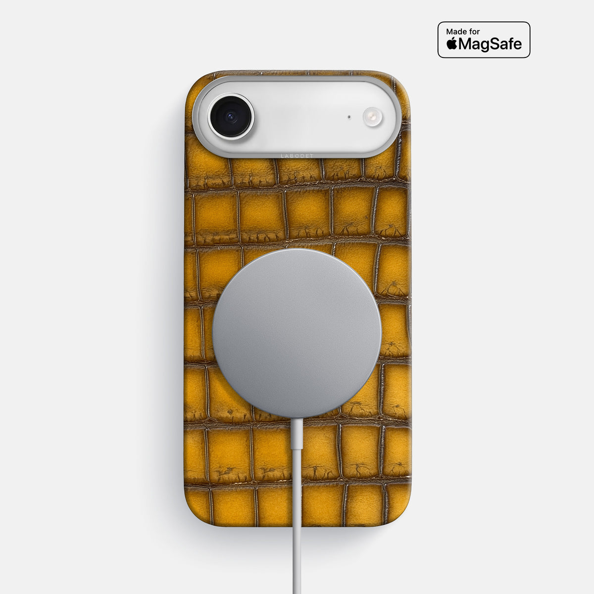 Classic Case For iPhone 17 Air In Patina Alligator -5 | Sydney-Steel