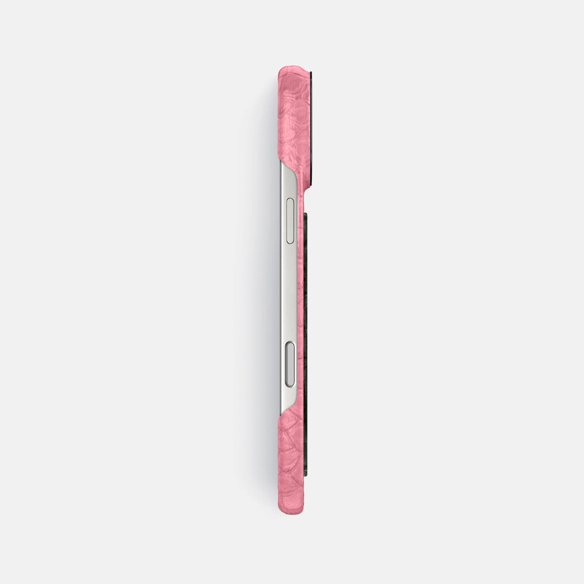 Classic Case With Carbon Dragon For iPhone 18 Pro Max In Python -3 | Pink-Black