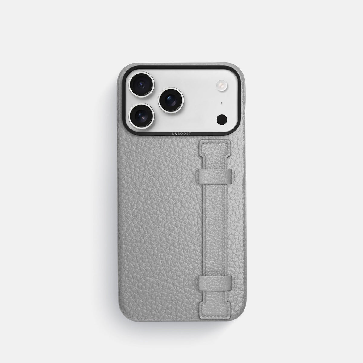 Handle Case For iPhone 18 Pro In Calf -1 | Nuage-Black