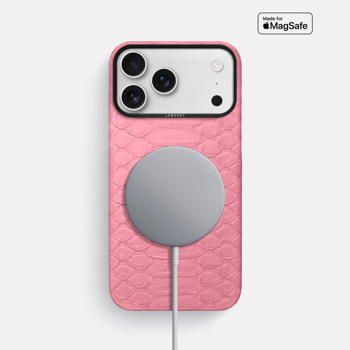 Classic Case For iPhone 18 Pro Max In Python -5 | Pink-Black
