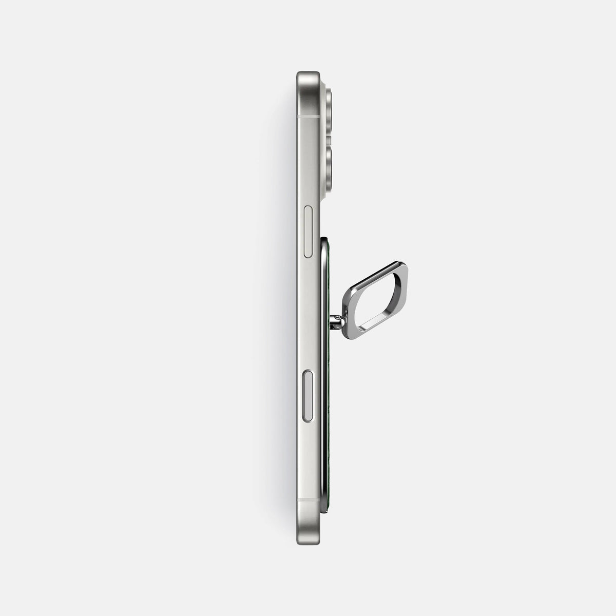 MagSafe Ring For iPhone 18 Pro Max In Calf -3 | Dark-Green-Steel