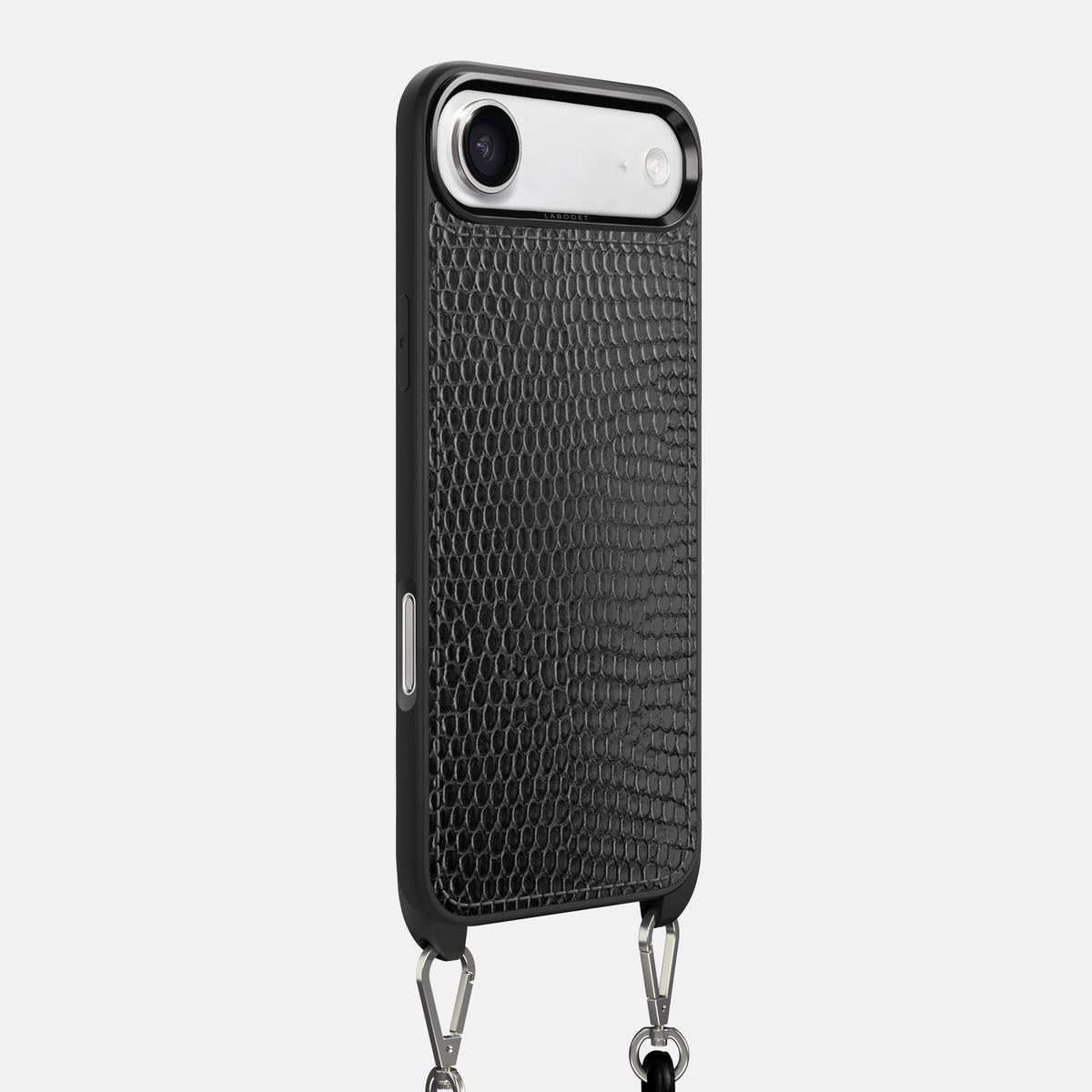 Crossbody Sport Case For iPhone 17 Air In Lizard -2 | Black
