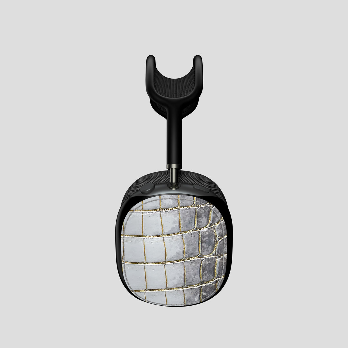 Shells For AirPods Max In Himalayan Crocodile -3 | Gold