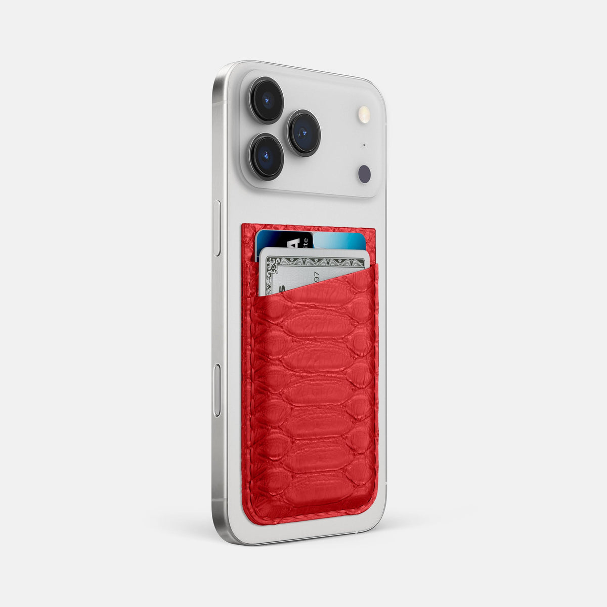 MagSafe Wallet For iPhone 18 Pro Max In Python -2 | Red