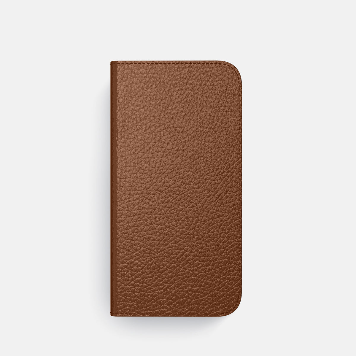 Folio Slim Case For iPhone 17 Pro In Calf -4 | Caramel