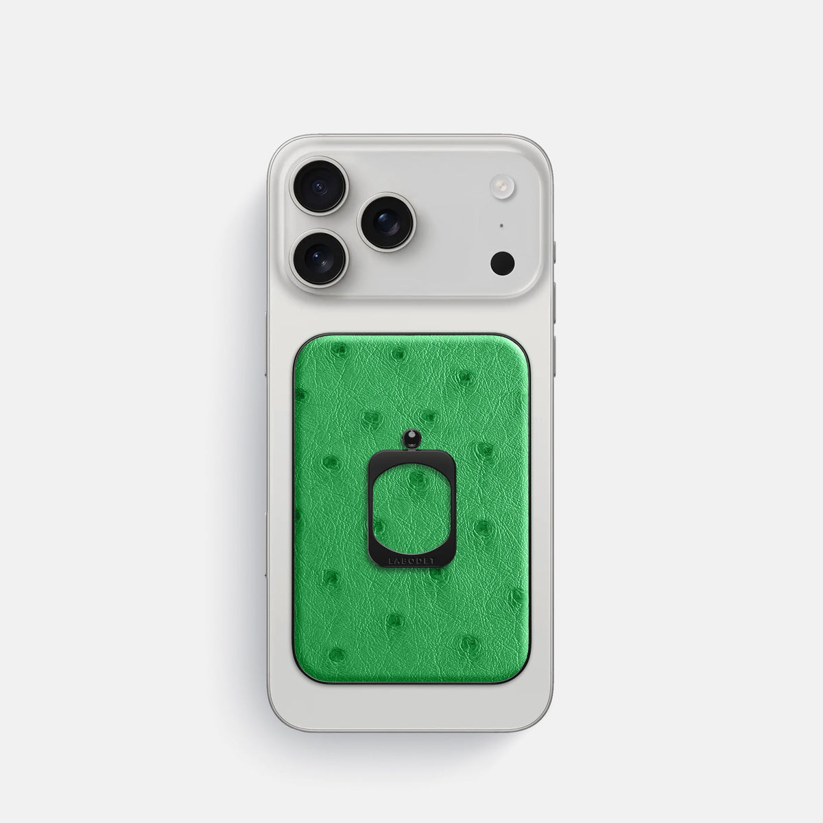 MagSafe Ring For iPhone 18 Pro In Ostrich -2 | Kentucky-Green-Black
