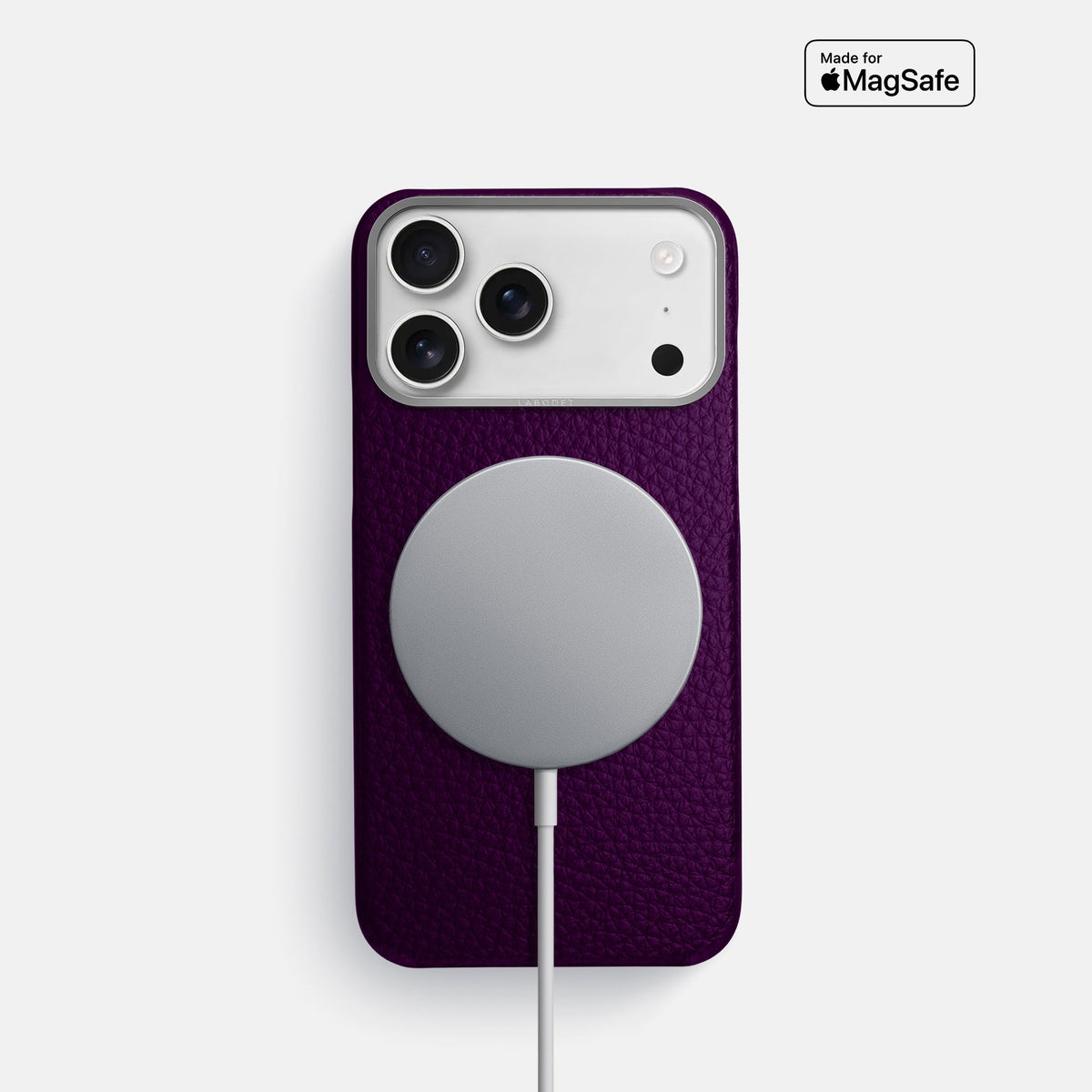Classic Case For iPhone 18 Pro In Calf -5 | Violet-Steel