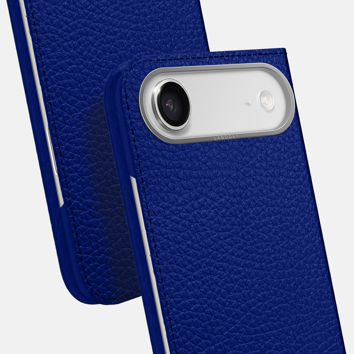 Folio Case For iPhone 17 Air In Calf -5 | Royal-Blue-Steel