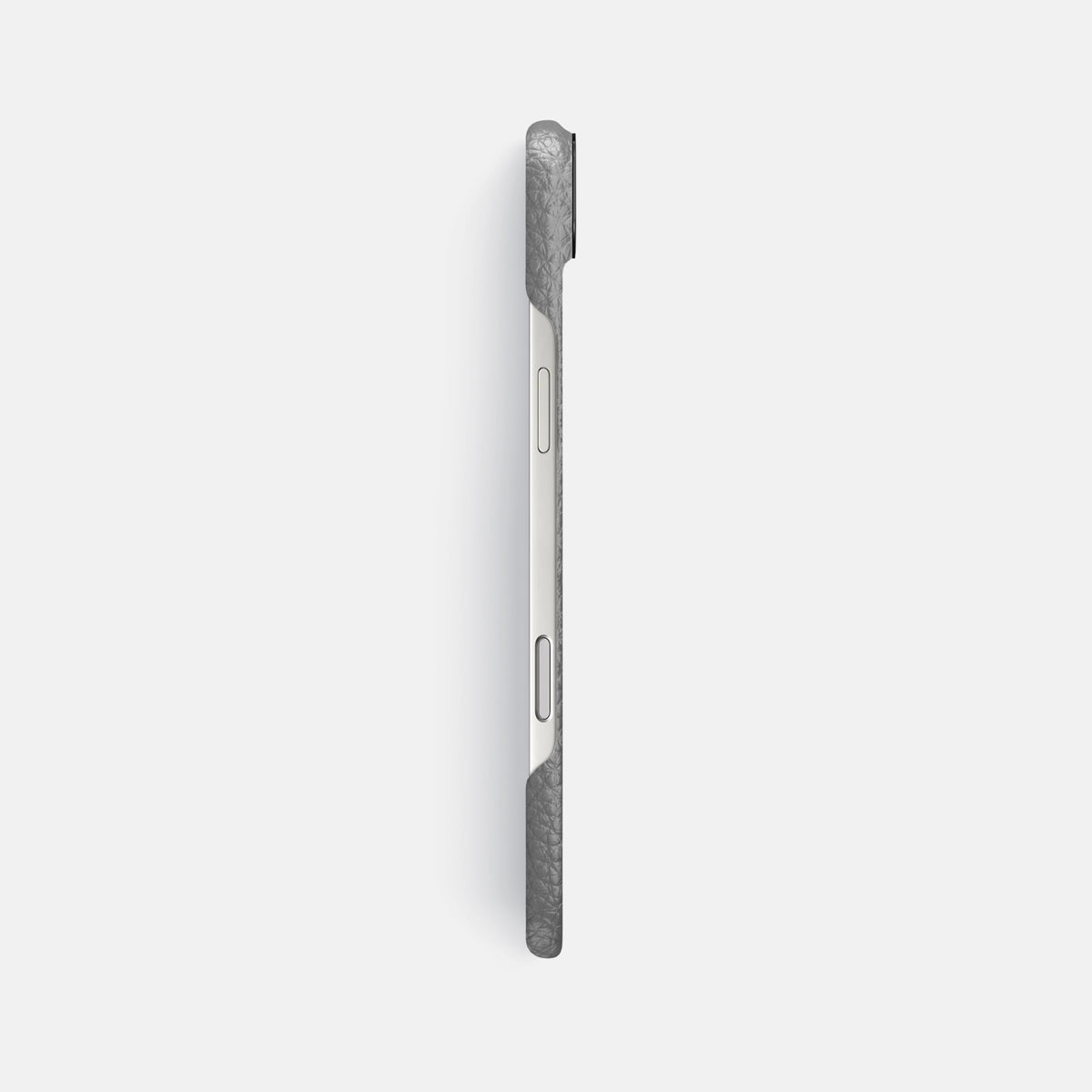 Classic Case For iPhone 17 Air In Calf -3 | Souris-Black