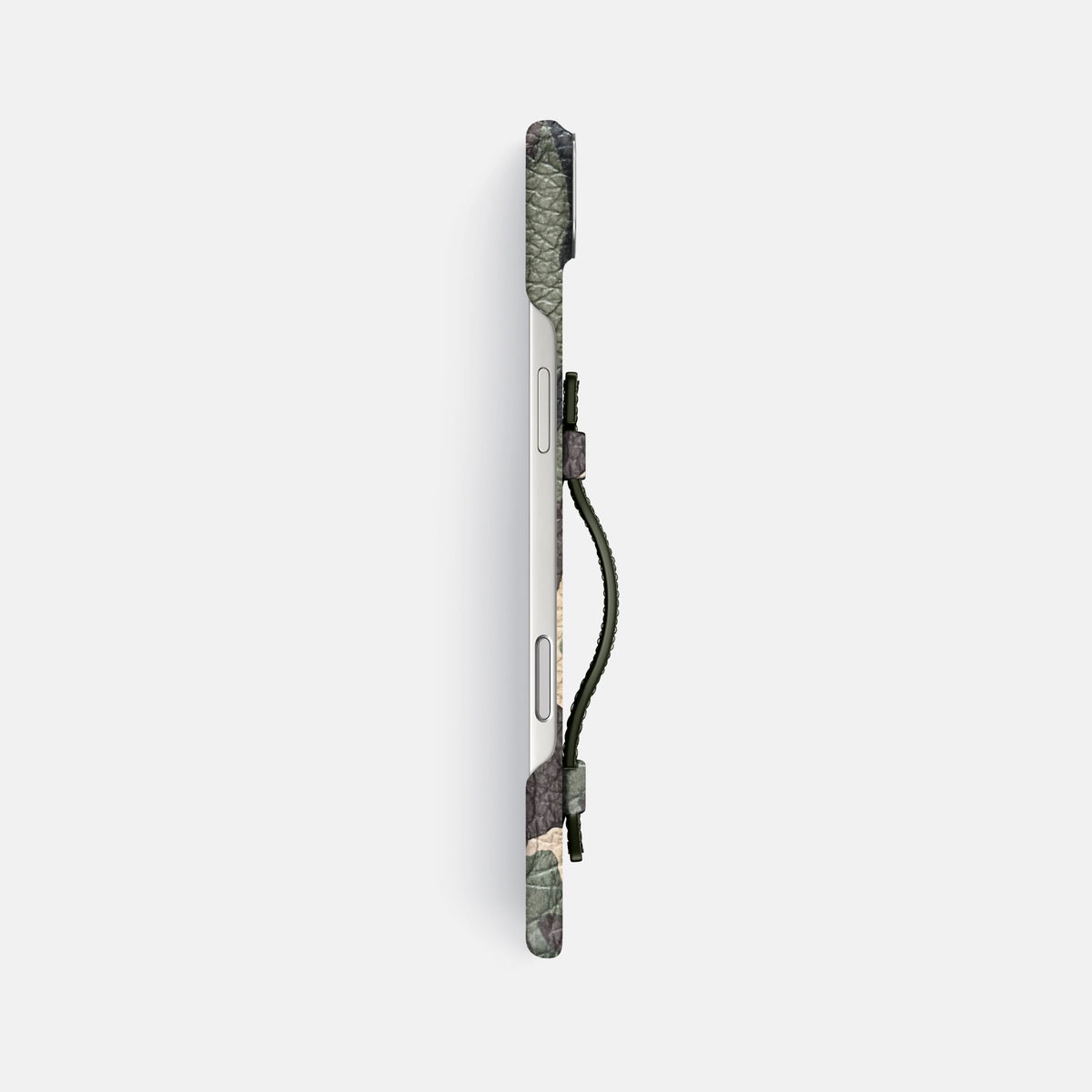 Handle Case For iPhone 17 Air In Calf -3 | Camouflage-Steel