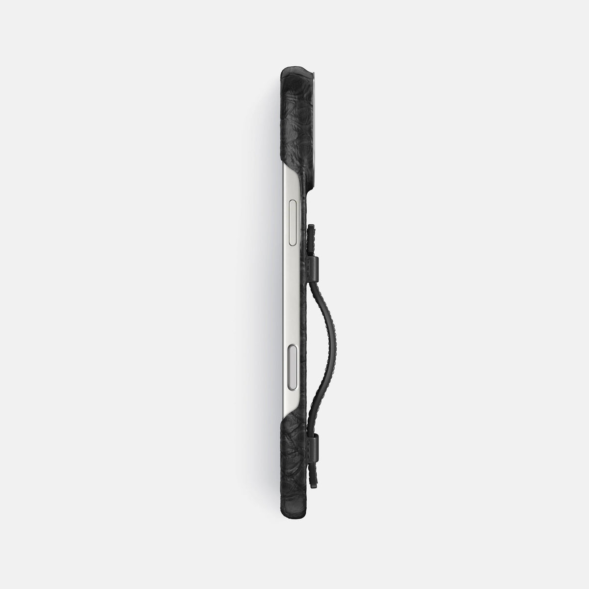 Handle Case For iPhone 18 Pro Max In Python -3 | Black-Steel
