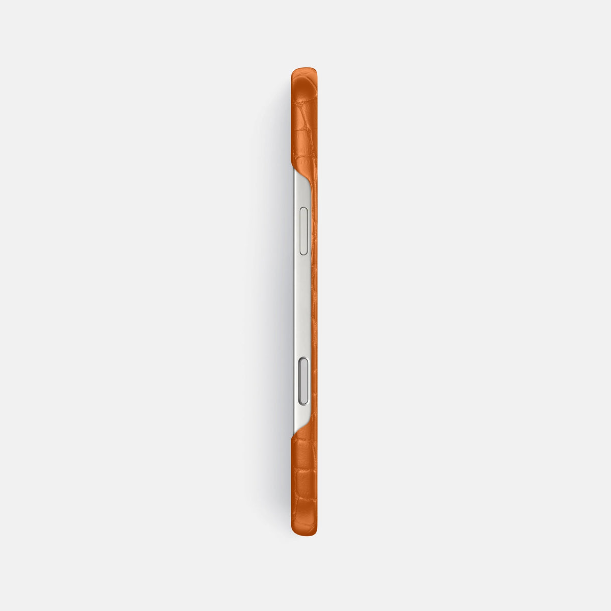 Slim Case For iPhone 18 Pro Max In Alligator -3 | Orange