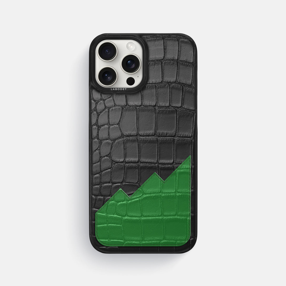 Classic Case With UpOnly For iPhone 16 Pro Max In Alligator -1 | Black-Black