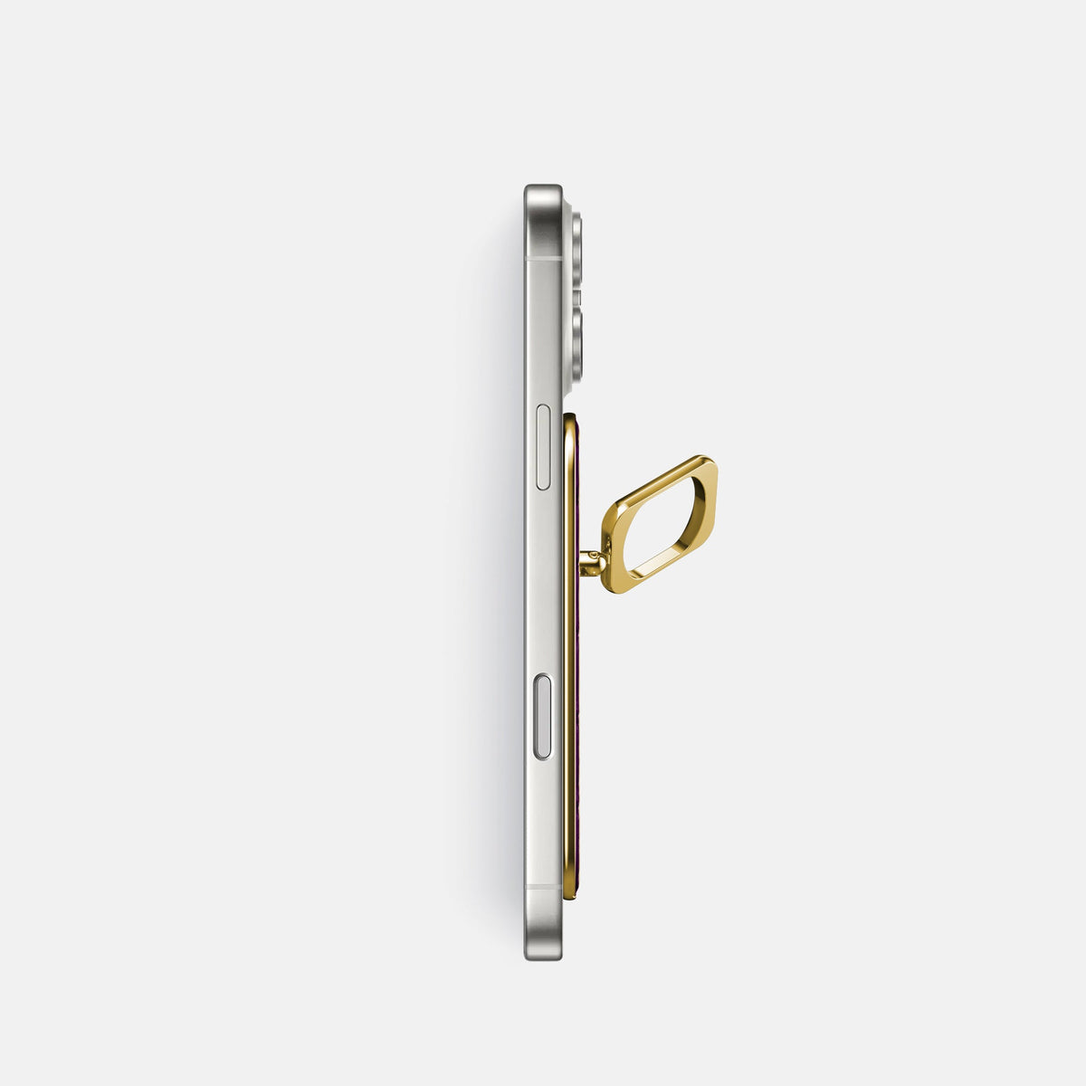 MagSafe Ring For iPhone 18 Pro In Calf -3 | Violet-Gold