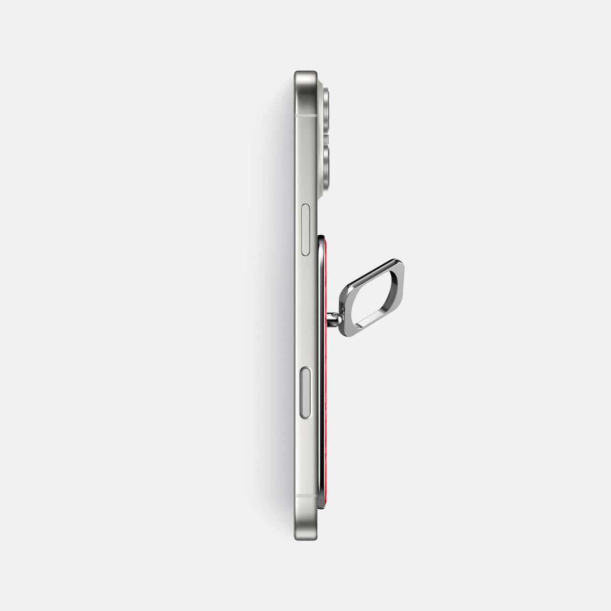 MagSafe Ring For iPhone 17 Pro Max In Python -3 | Red-Steel